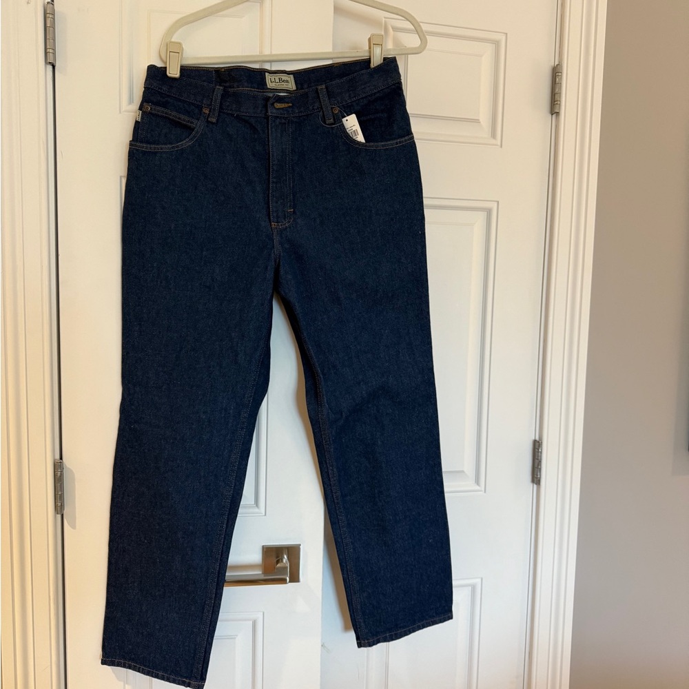 Men’s LL Bean Dark Blue Jeans